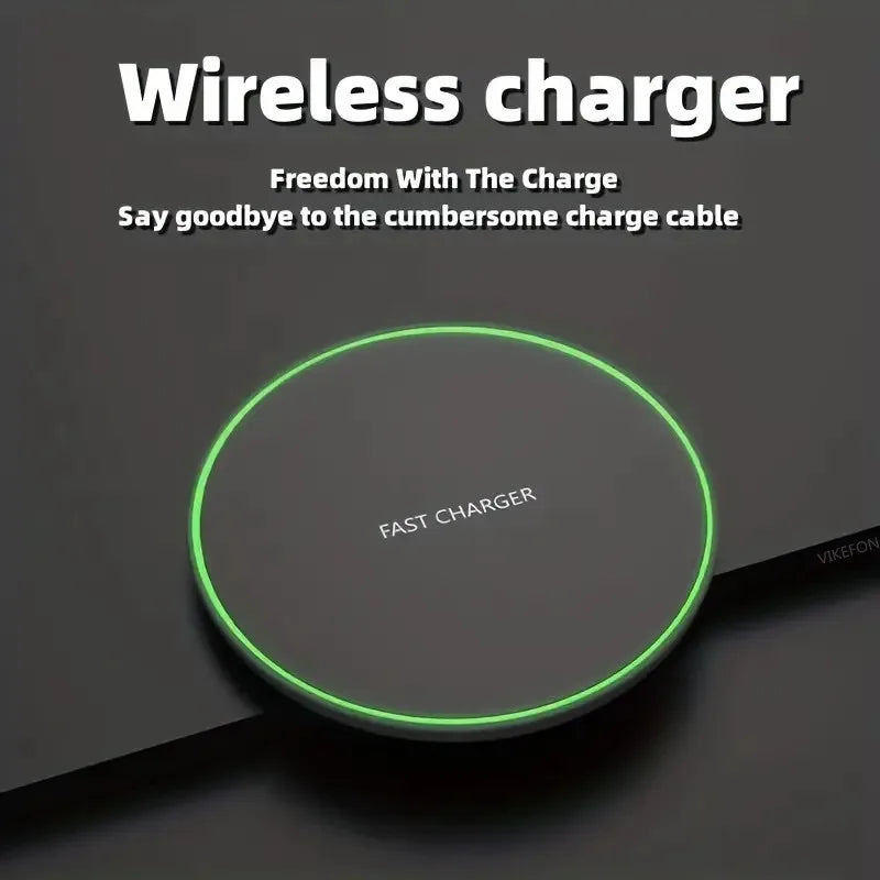 Wireless induction fast charging pad, dock station