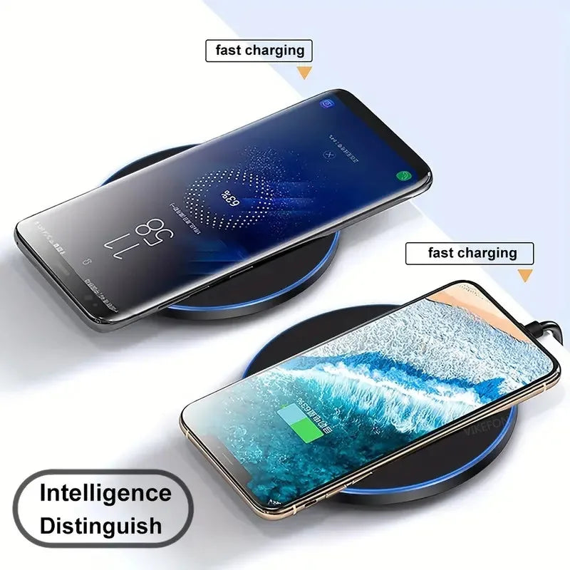 Wireless induction fast charging pad, dock station