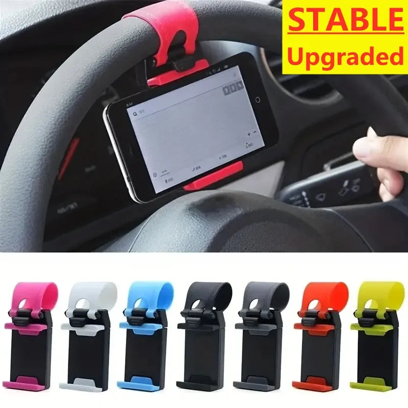 Universal Car Steering Wheel Phone Holder