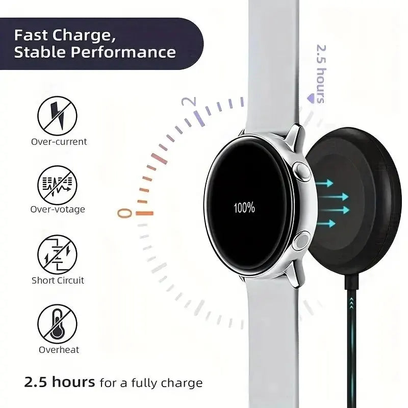 Magnetic Watch Wireless Charger for Samsung Galaxy Watch