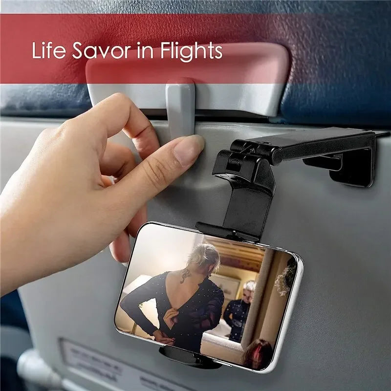 Rotatable Airplane Phone Holder for Mobile Cell  Phone