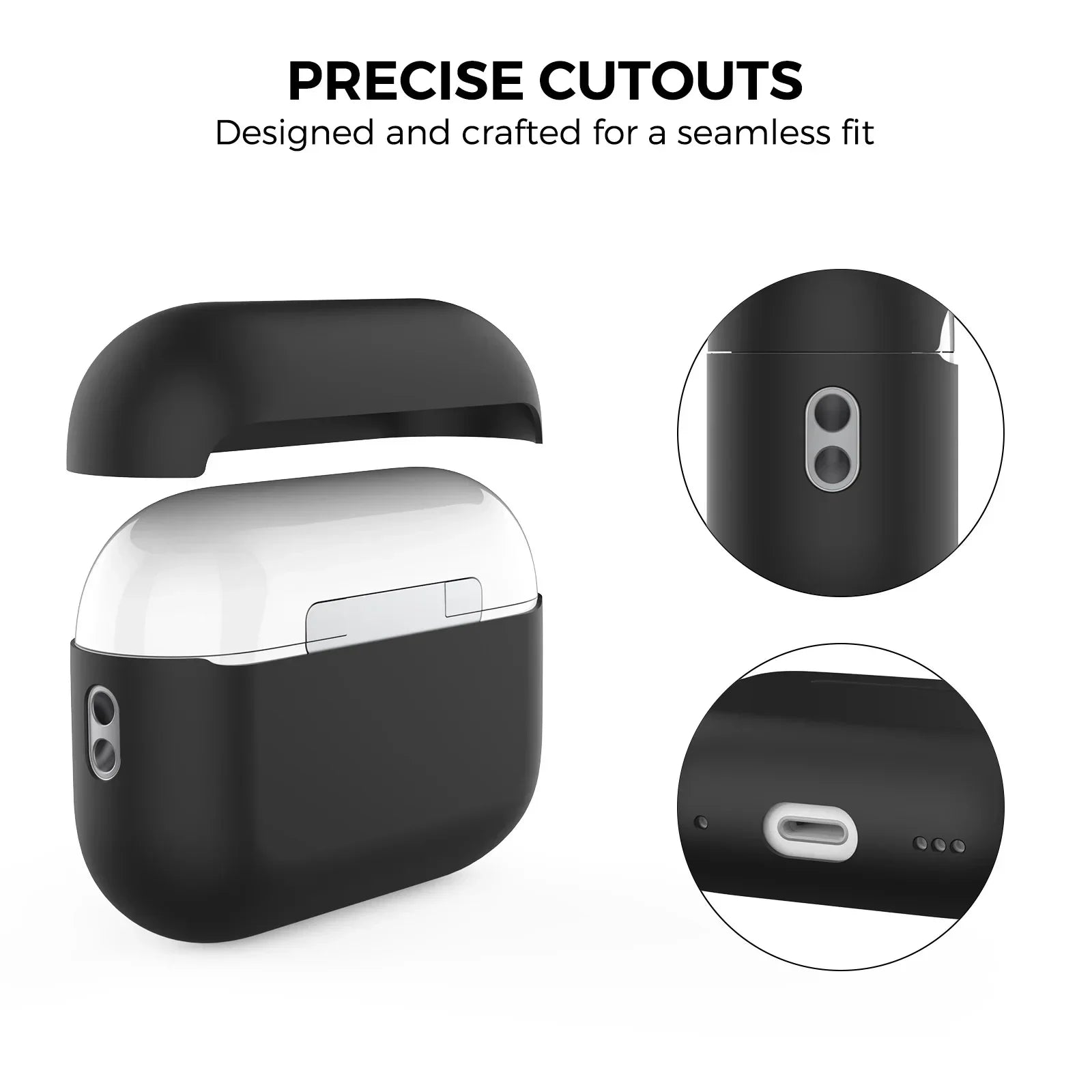 AirPods Pro Case with Cleaner Kit, Soft Silicone Protective Case