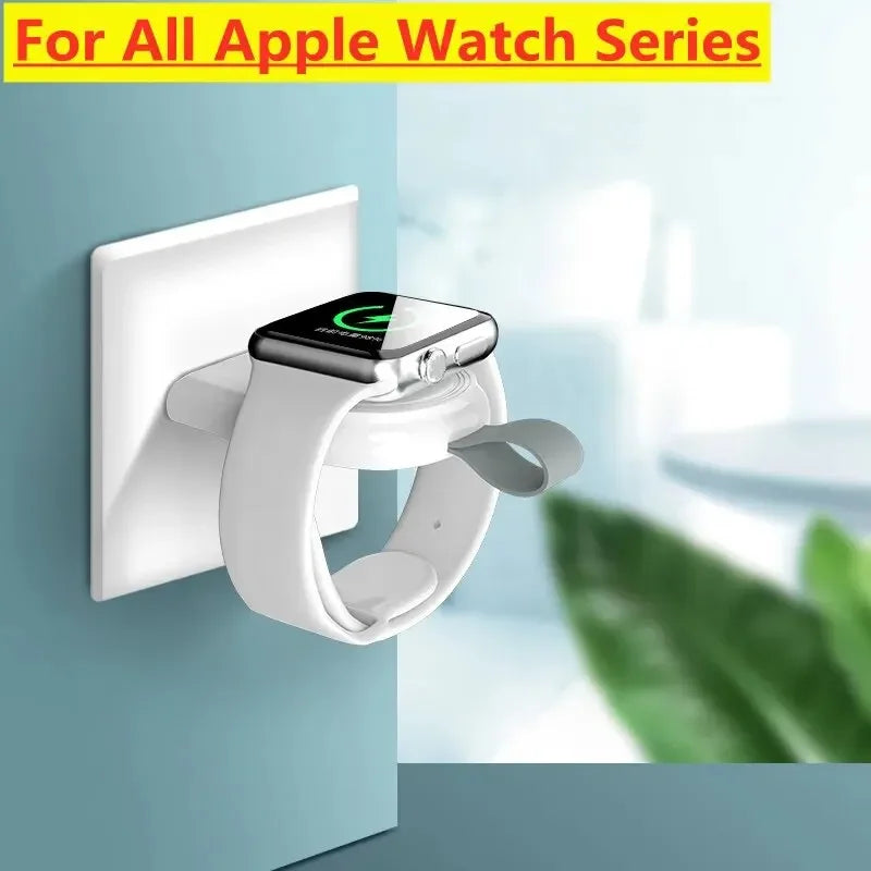 Magnetic Fast Wireless Charger for Apple Watch, USB Portable Charging Station