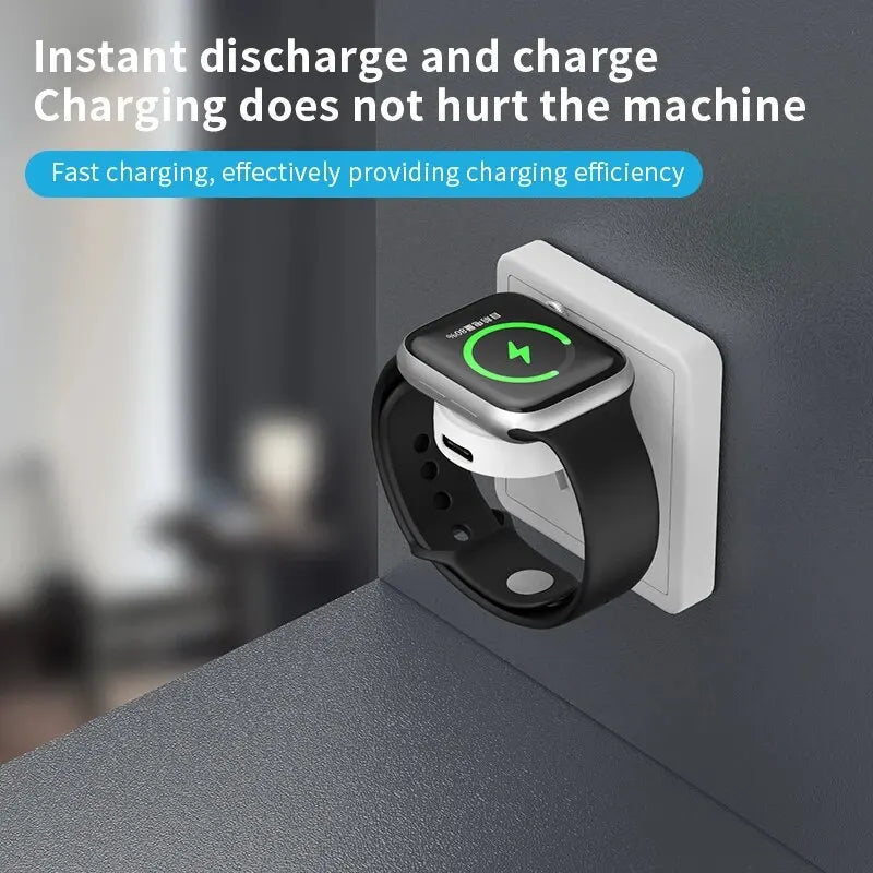 Fast Magnetic Watch Wireless Charger, Portable Charging Station