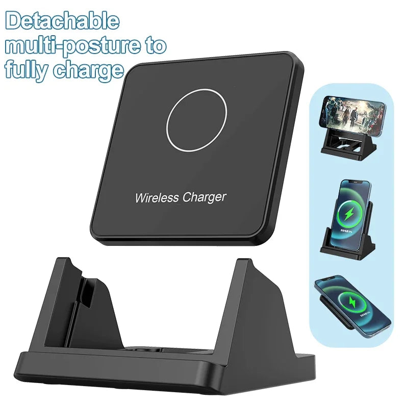 Wireless Charger Pad Phone Holder, ultra-thin desktop