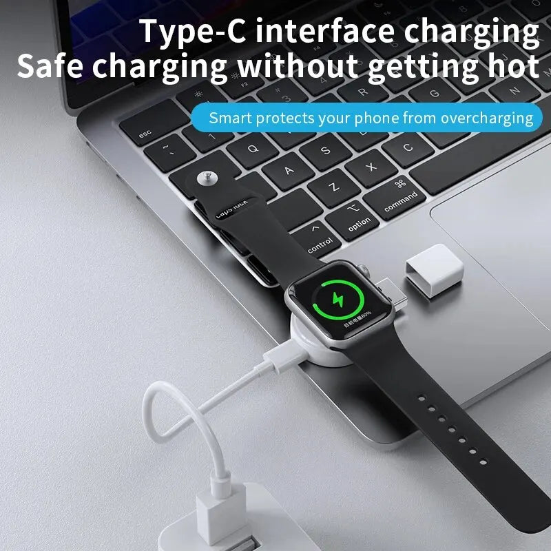 Fast Magnetic Watch Wireless Charger, Portable Charging Station