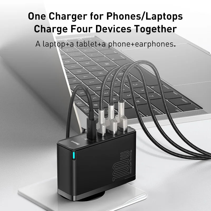 USB Type C Phone Charger, 100W, Fast Charging